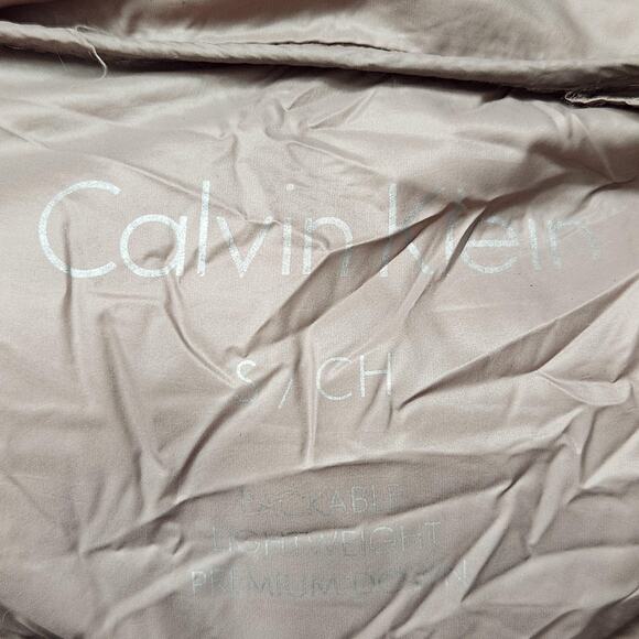 Calvin Klein Jacket Womens Small Packable Lightweight Down Hooded Puffer - Picture 10 of 15